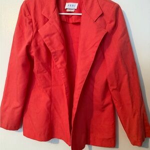 Perri Women's Bold raspberry colored Blazer